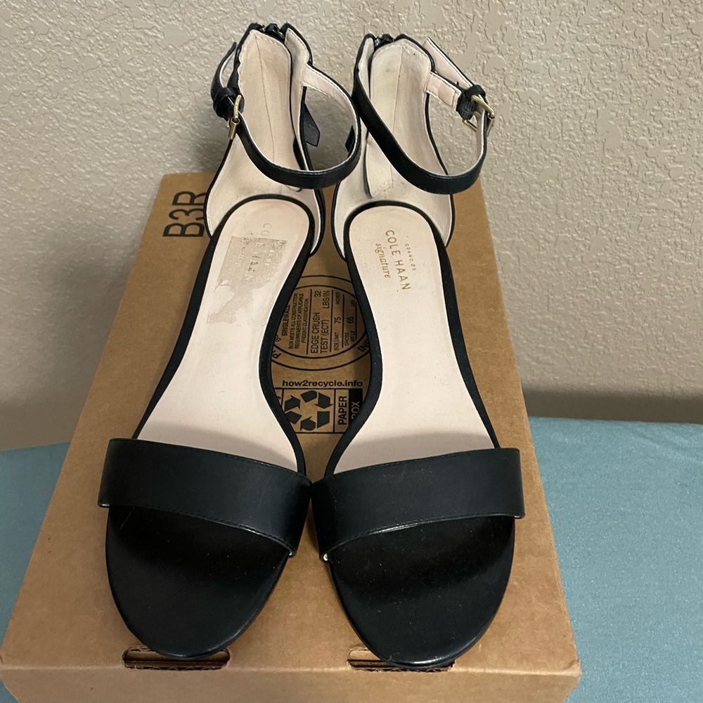 Cole Haan black sandals